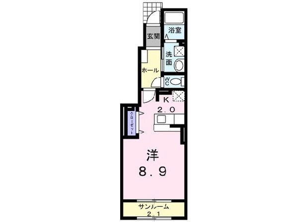 エムズプロムナードの物件間取画像